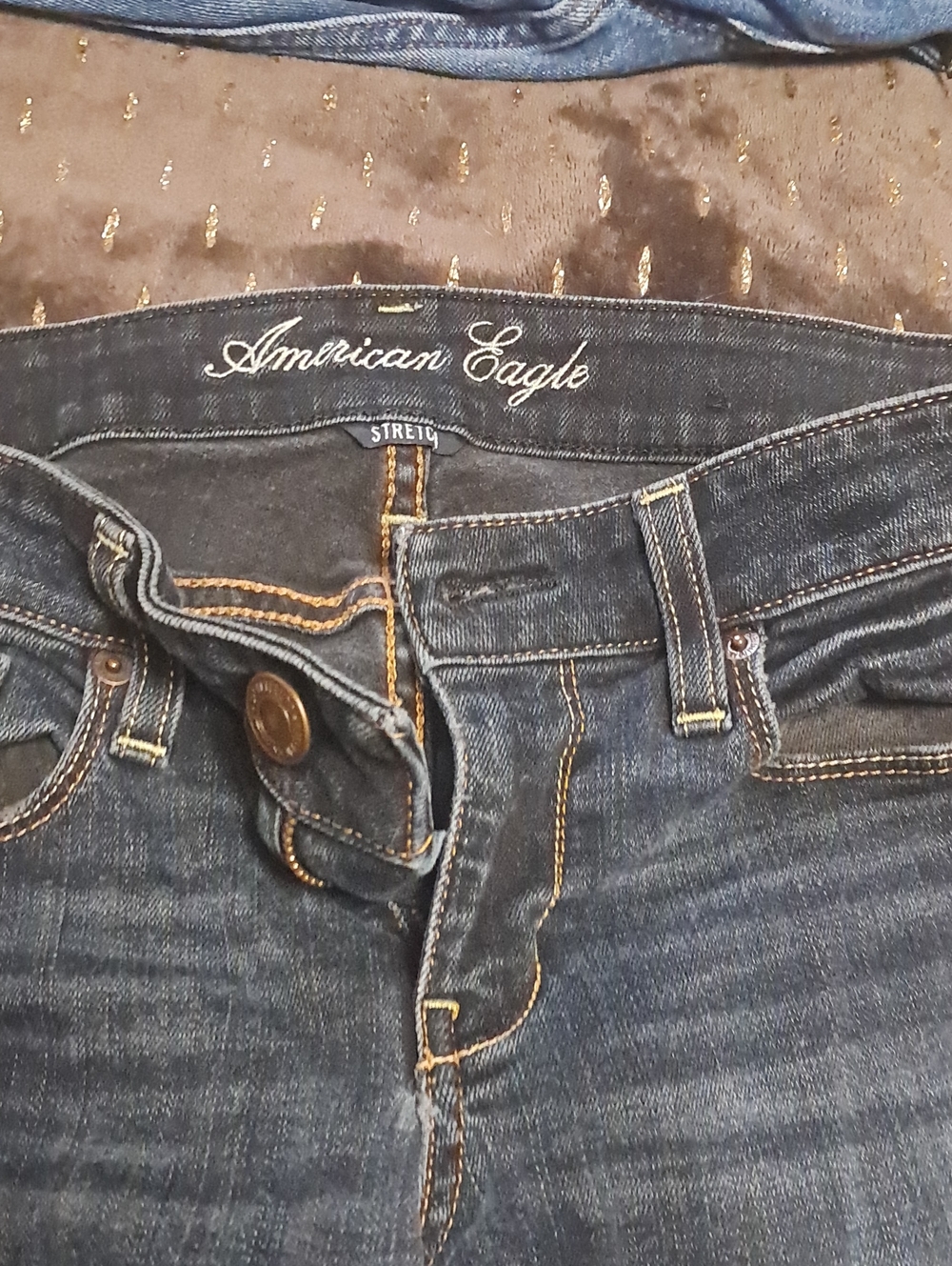 American Eagle Outfitters Women’s Indigo Blue Stretch Denim Jeans